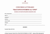 &laquo;Racconti intorno al Vino&raquo; iniziativa de l'Associazione Nazionale Citt&agrave; del Vino