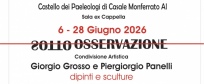 P. Panelli e G. Grosso pittura e scultura