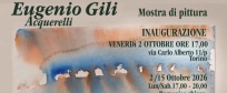 Mostra di acquerelli di Eugenio Gili a Torino