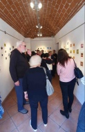 Pubblico a La Nisolina Art Space all'inaugurazione