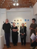 Silvio Pozzati, Magdalena Kacperska, Albina Dealessi e nipote della Dealessi