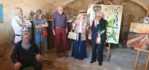 Inaugurazione della mostra in Piovera in maggio