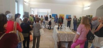Il numeroso pubblico all'inaugurazione