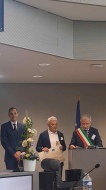 L'intervento del sindaco Cesare Chiesa