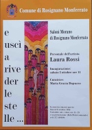 Locandina mostra di Laura Rossi
