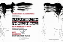 Invito Mail Art in Action for Ruggero Maggi